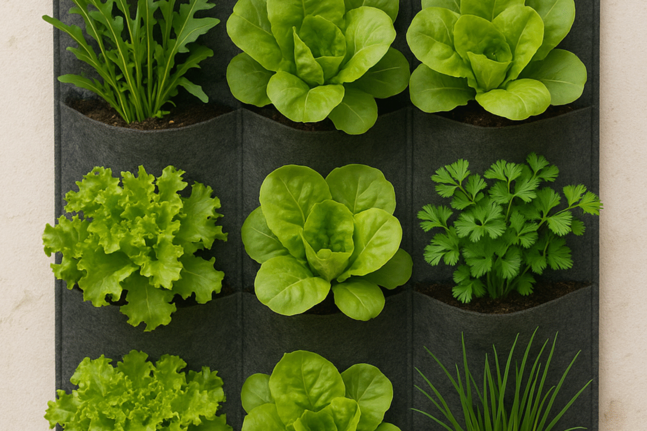 Chega de supermercado! Monte o seu jardim vertical de hortaliças sustentáveis (alface, rúcula e mais)