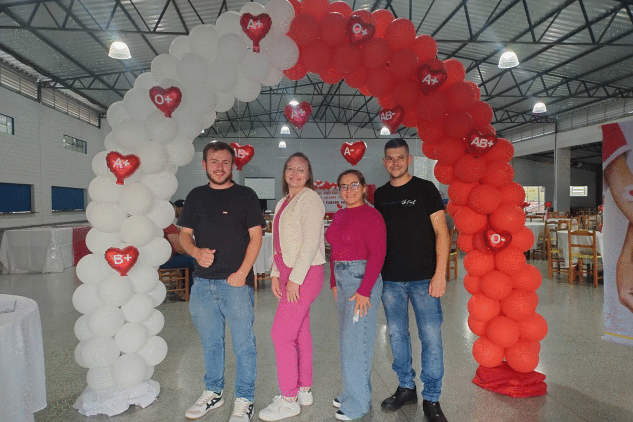 Bom Jesus do Sul registra maior porcentagem da região de doadores de sangue