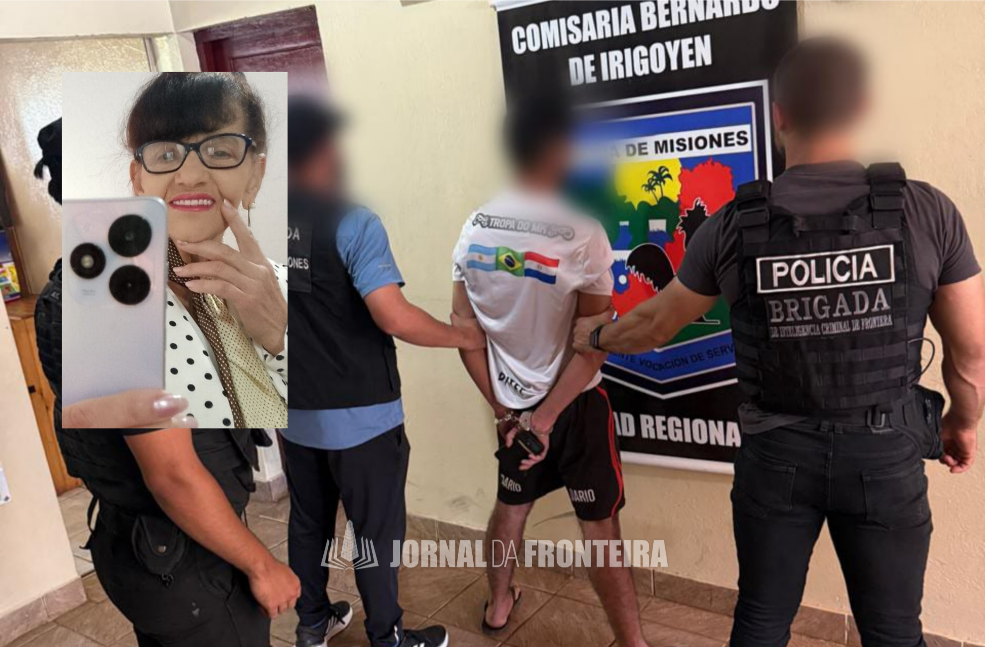 Procurado pelo homicídio de Deomira Canci é preso em Bernardo de Irigoyen