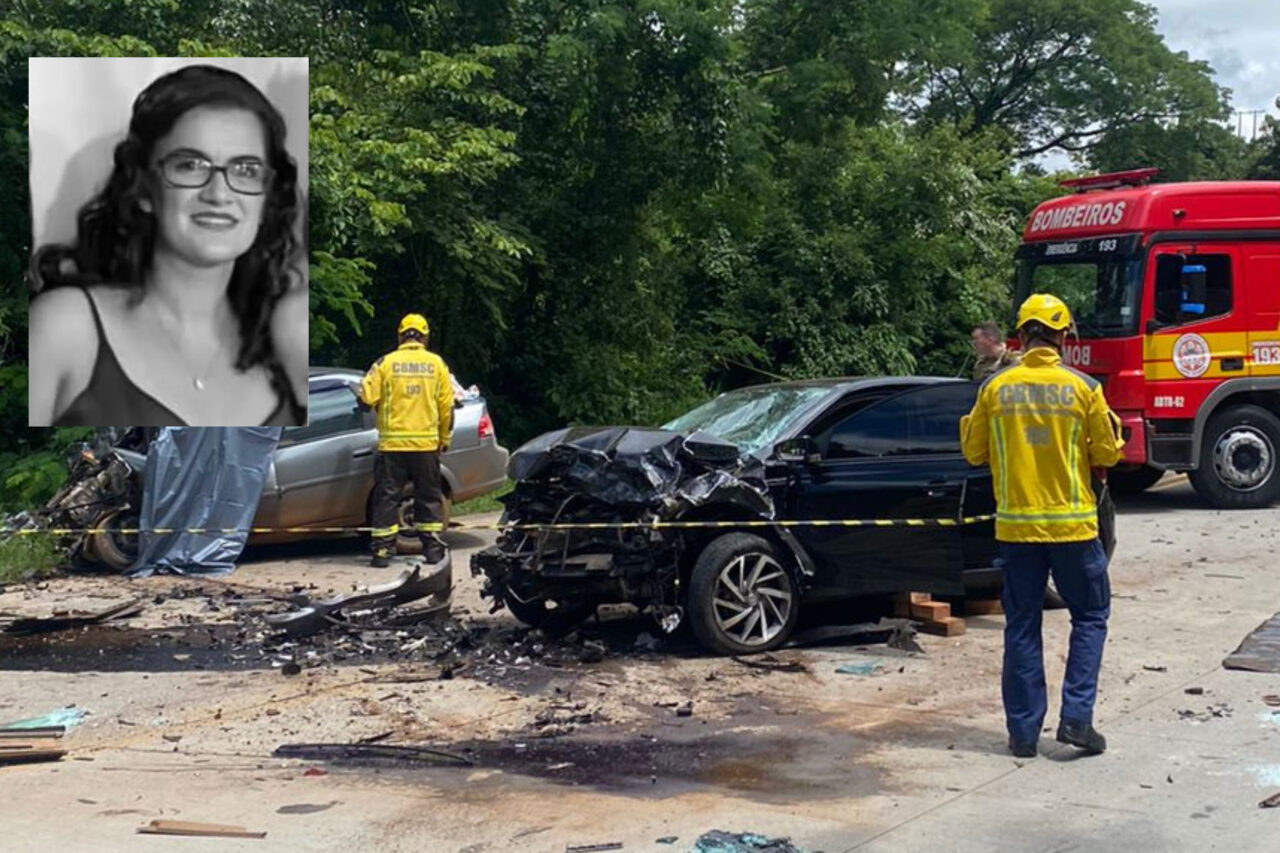 Identificada mulher que morreu em acidente na BR 163, em São José do Cedro 1 bxf 54t