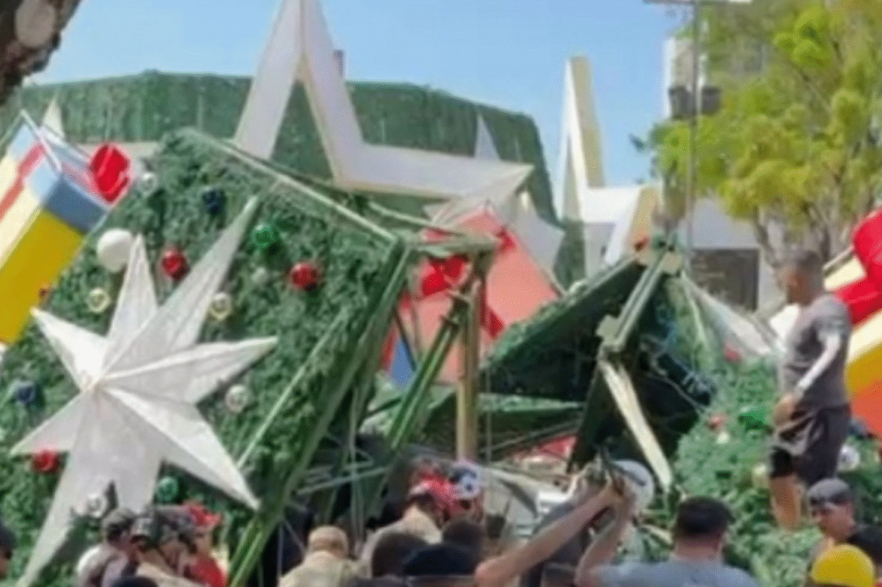 Acidente na montagem da árvore de Natal do Largo de São Sebastião deixou um trabalhador morto e outro ferido; governo acompanha o caso e investigações estão em andamento.