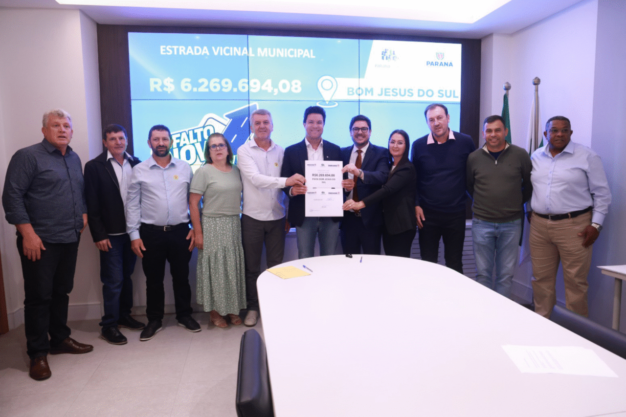 Paraná autoriza R$ 145 milhões em licitações para pavimentação e infraestrutura em 15 municípios, Bom Jesus do Sul está entre os municípios contemplados 9 crys 30 4