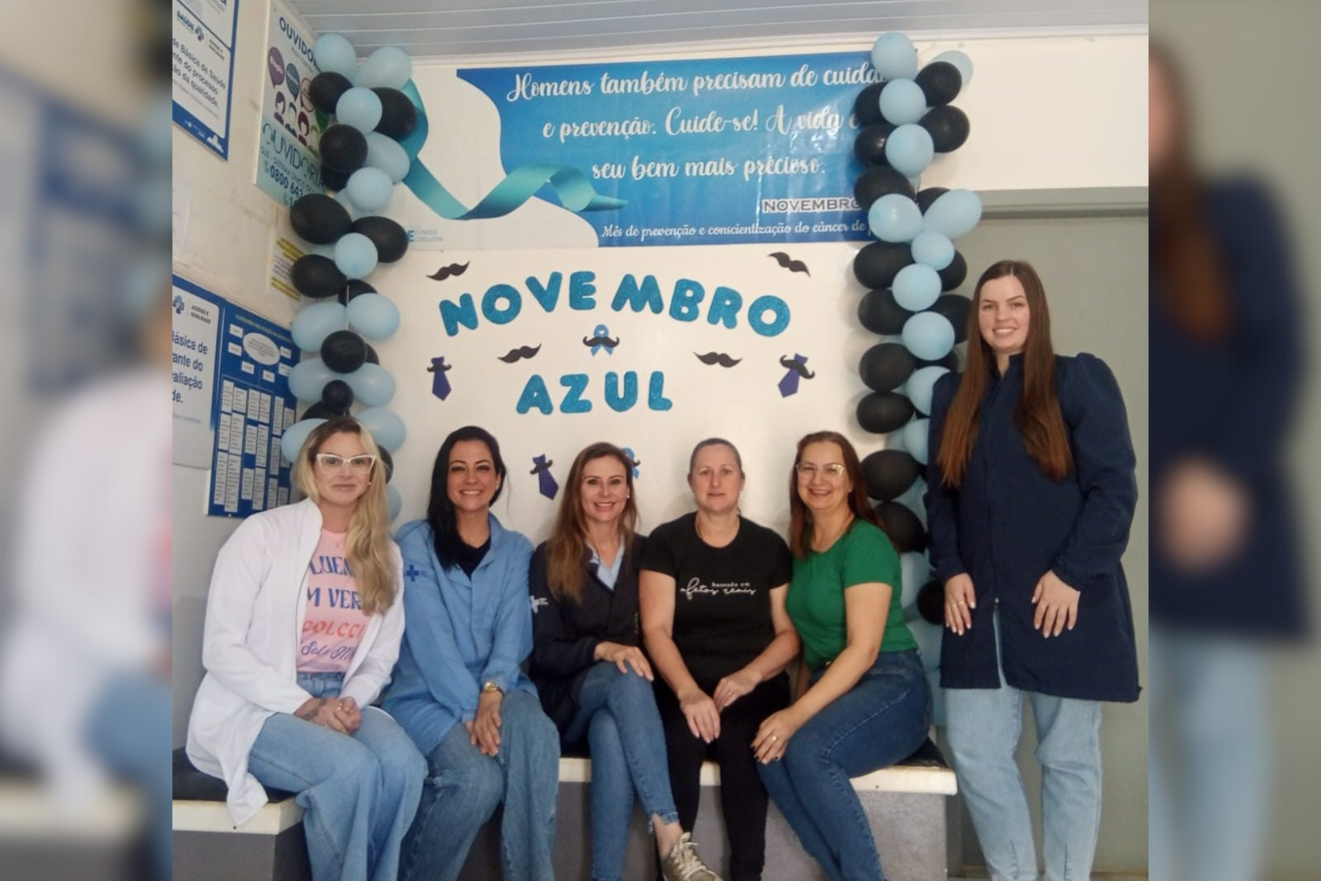 ESF Idamar realiza ação do Novembro Azul com atendimentos e exames voltados à saúde do homem