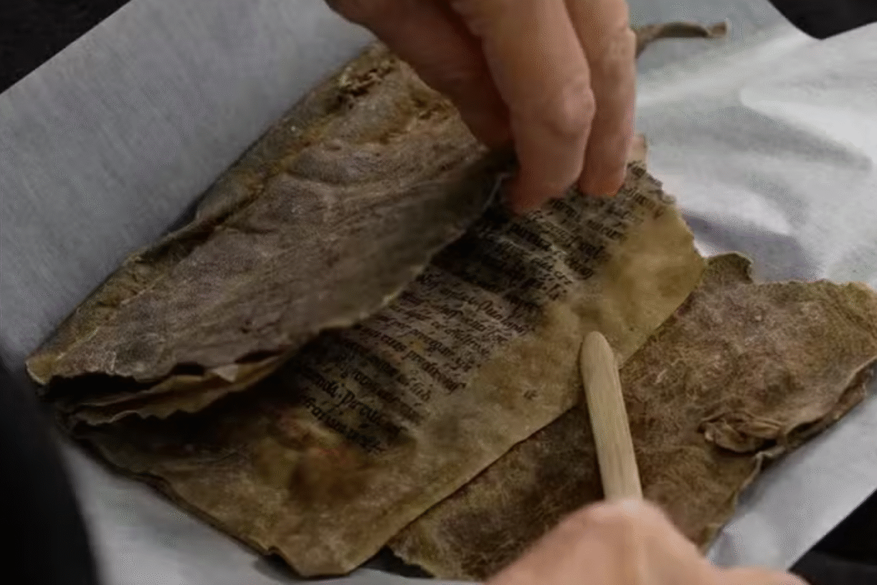 Livro medieval feito com pele de foca intriga pesquisadores na Noruega