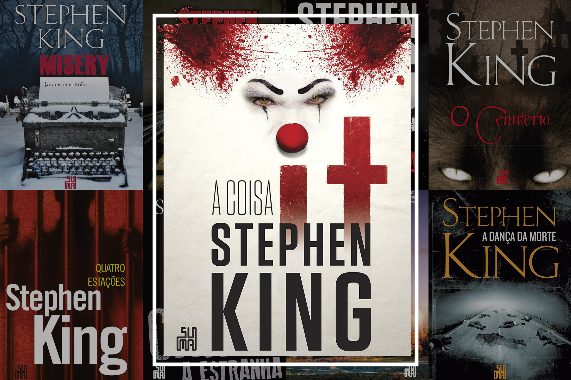 Além de “It – A Coisa”: 9 livros de Stephen King para compreender a grandiosidade do autor