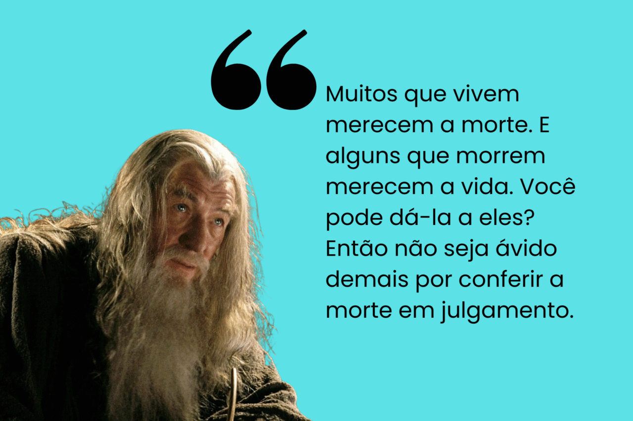 10 frases marcantes de Gandalf de "O Senhor dos Anéis"