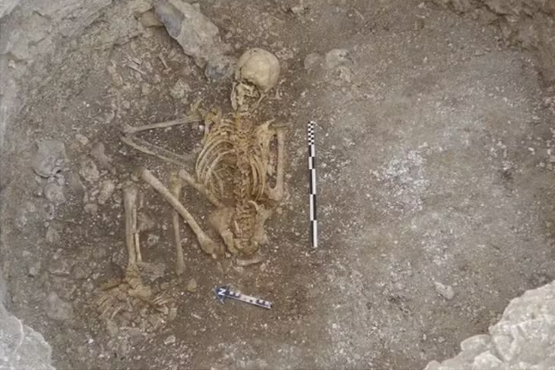 Arqueólogos sugerem que jovem celta foi sacrificada por ser considerada sem valor