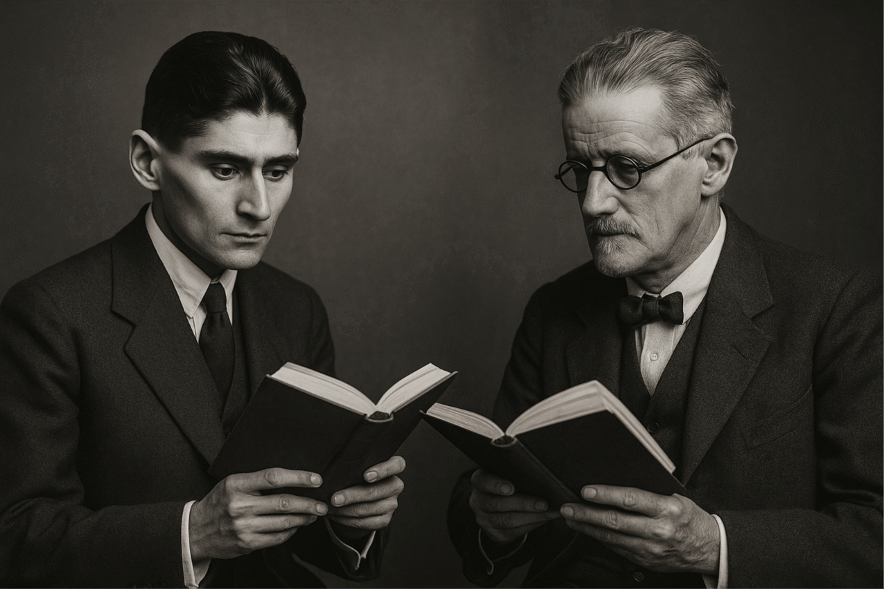 Livros que Kafka e Joyce leram antes de se tornarem escritores: As obras que moldaram dois gênios da literatura 1 livros 1