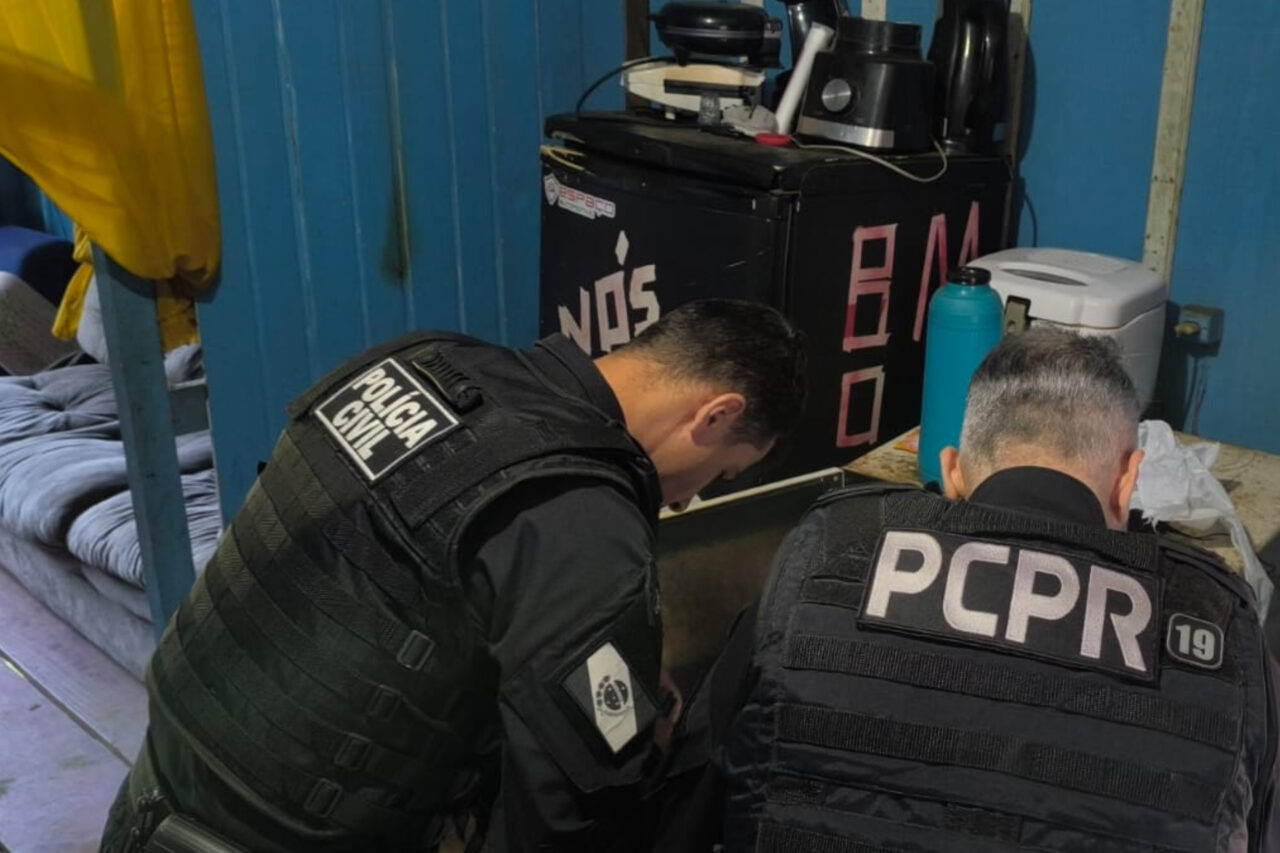 A ação coordenada contra 60 faccionados foi coordenada pela 60ª Delegacia de Polícia de Dois Vizinhos