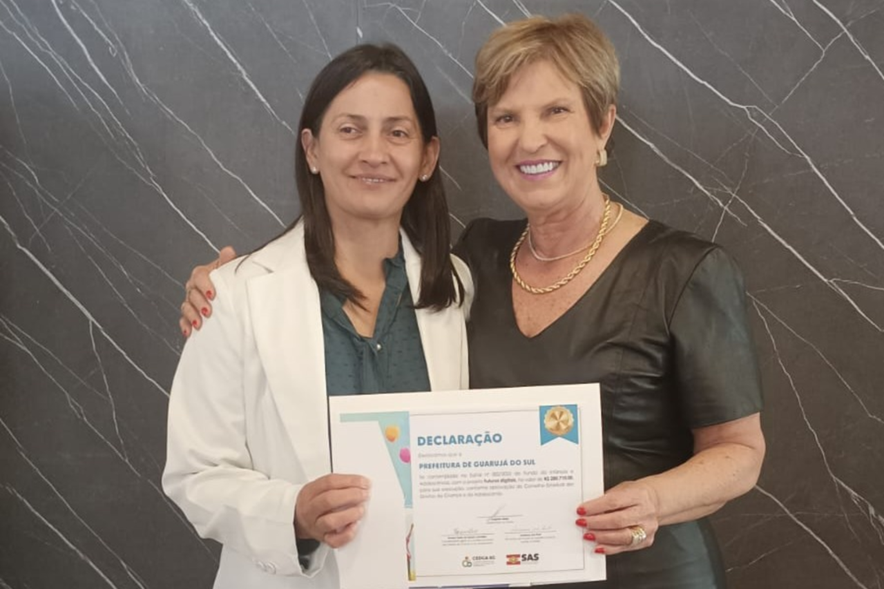 Guarujá do Sul garante mais de R$ 280 mil do FIA para projeto de inclusão digital 10 Heloisa L 3 1