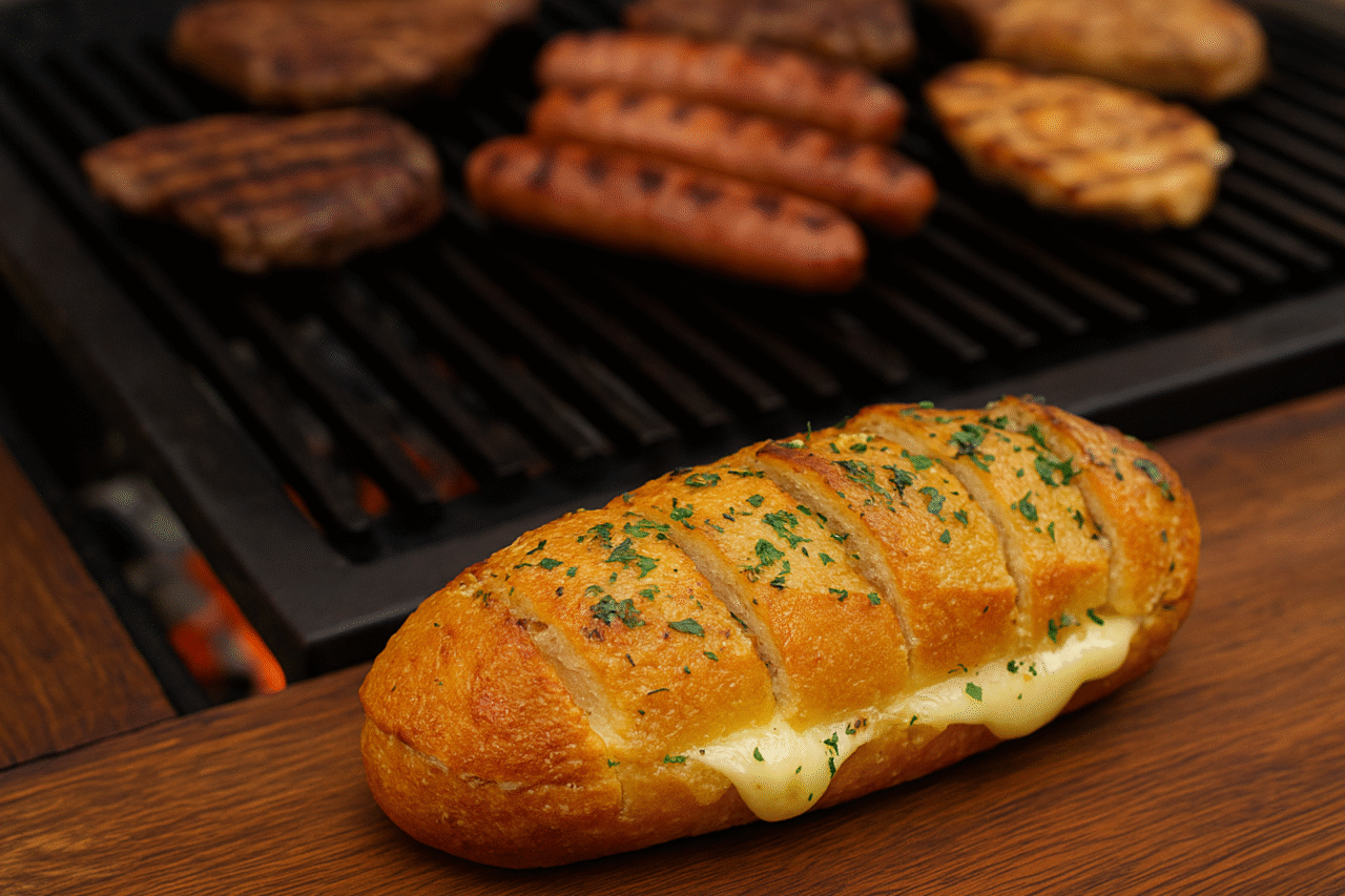 Pão de alho recheado de queijo: a receita perfeita para churrascos e encontros em família 3 Pão de alho recheado de queijo: a receita perfeita para churrascos e encontros em família