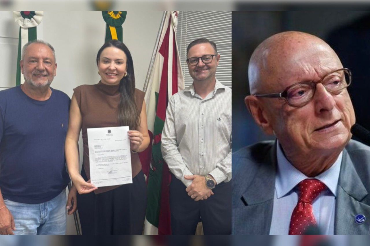 Senador Esperidião Amin destina R$ 200 mil para reforçar a saúde de Dionísio Cerqueira 9 Recurso de R$ 200 mil garantido por Esperidião Amin será aplicado no custeio da saúde de Dionísio Cerqueira