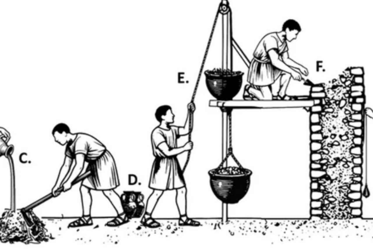 Receita do concreto romano é confirmada em Pompeia e explica resistência de estruturas milenares 3 Receita do concreto romano é confirmada em Pompeia e explica resistência de estruturas milenares