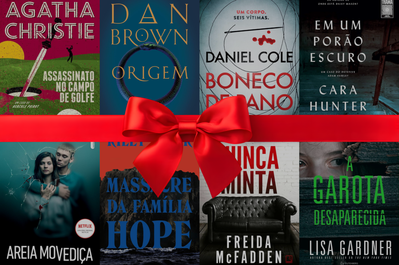 8 livros de suspense eletrizantes para presentear neste Natal