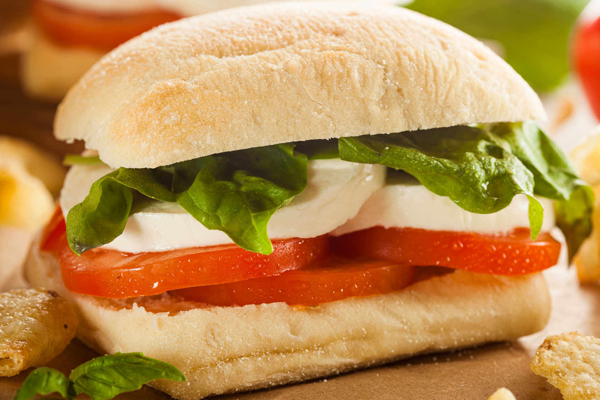 Como fazer sanduíche caprese no pão ciabatta 4 Como fazer sanduíche caprese no pão ciabatta