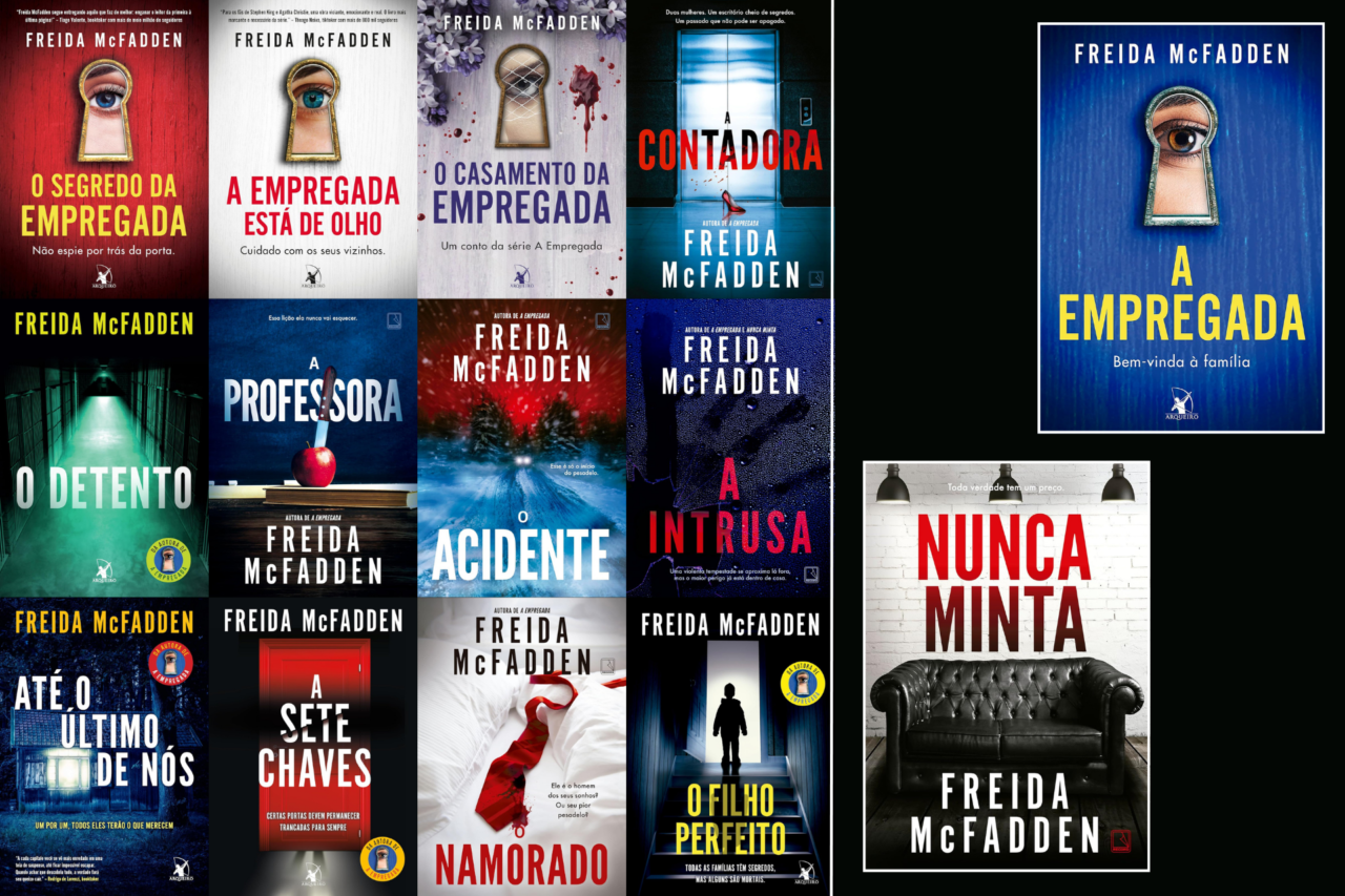 A ordem para ler os 14 livros de Freida McFadden publicados no Brasil 1 A ordem para ler os 14 livros de Freida McFadden publicados no Brasil