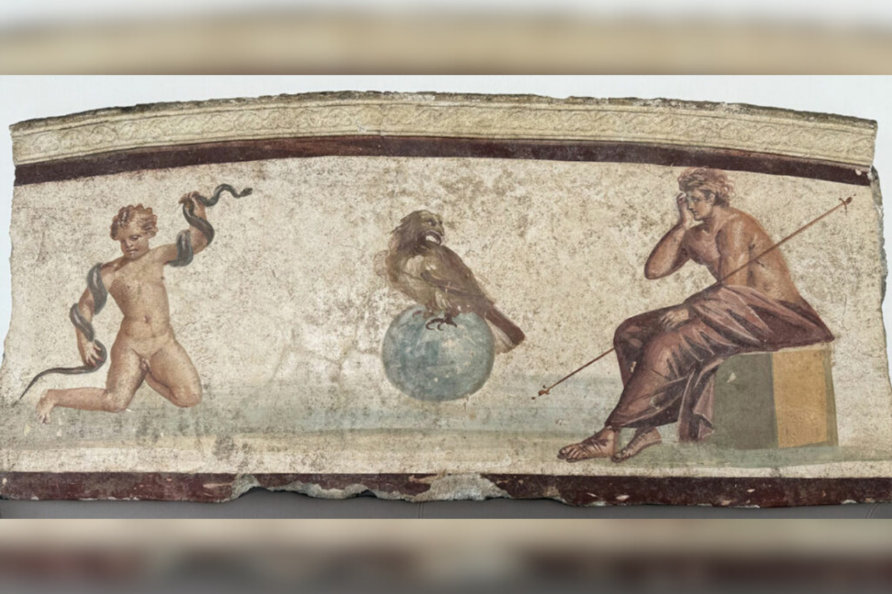 Afresco saqueado de Pompeia tem origem revelada após investigação arqueológica
