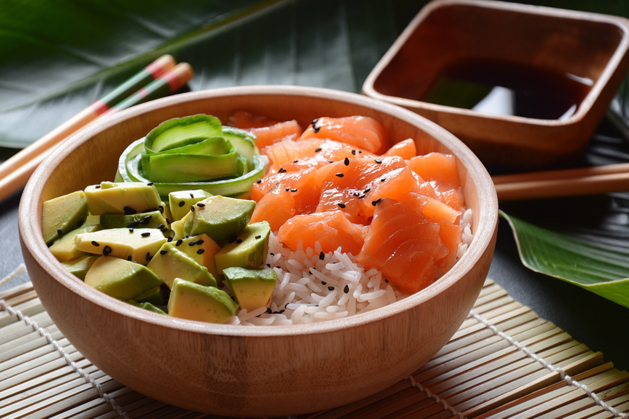 Como fazer poke bowl havaiano com salmão 3 Como fazer poke bowl havaiano com salmão