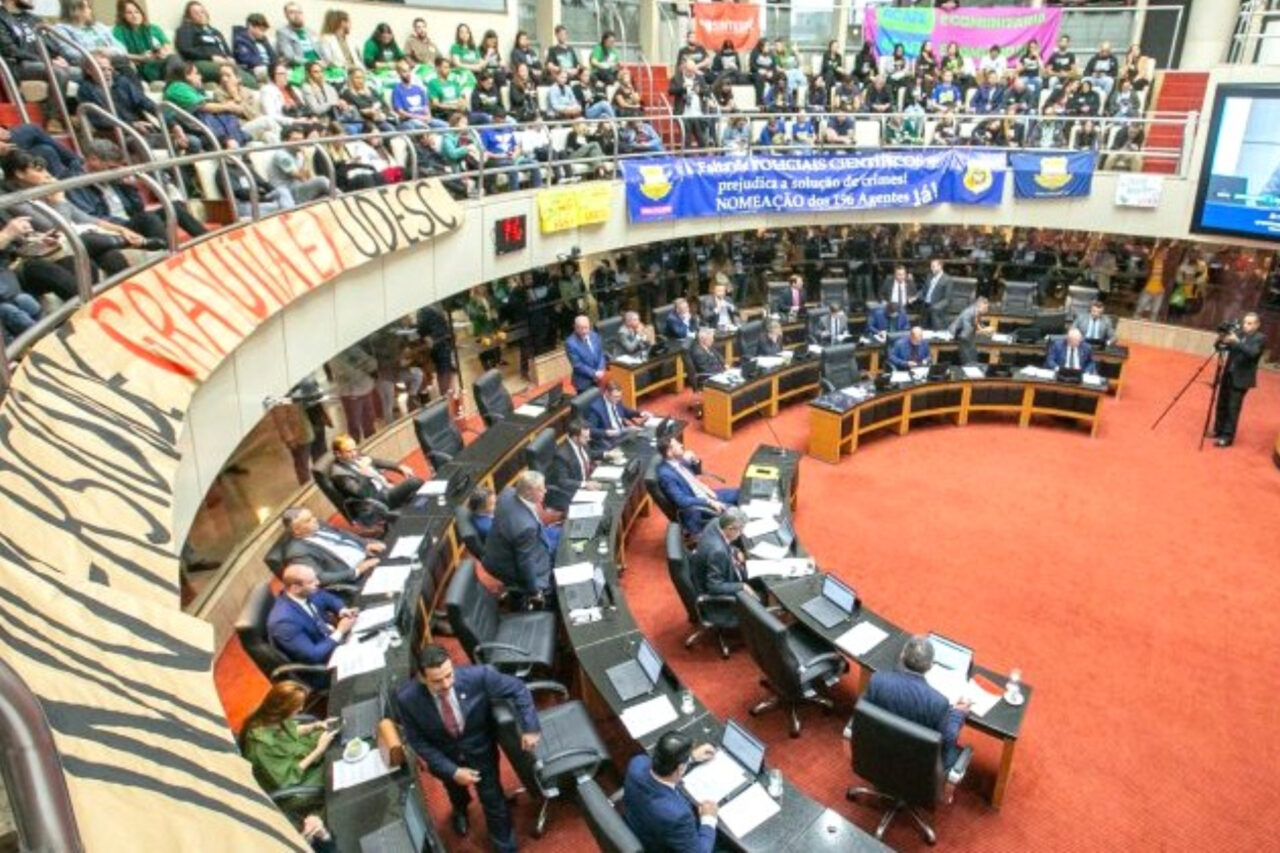 Projeto aprovado pelos deputados estipula cotas somente para PCDs, critérios econômicos e alunos de escolas públicas catarinenses; medida abrange instituições públicas estaduais