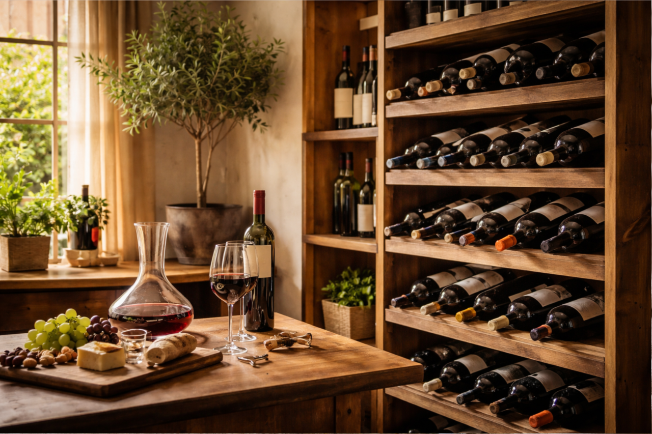 Como montar uma pequena adega de vinho em casa e conservar garrafas como um verdadeiro sommelier 26 Heloisa L 2 5