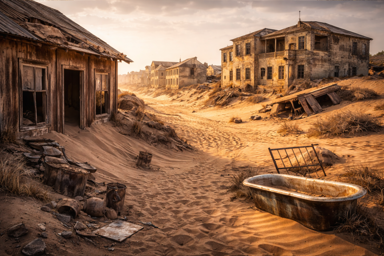 Cidades fantasmas pelo mundo: por que lugares prósperos foram abandonados e hoje viraram ruínas cheias de mistério 4 Heloisa L 37 4