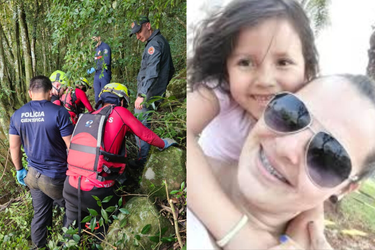 Buscas por criança de 9 anos continuam após corpo de mãe ser encontrado em rio de Xanxerê 9 ft6hbye