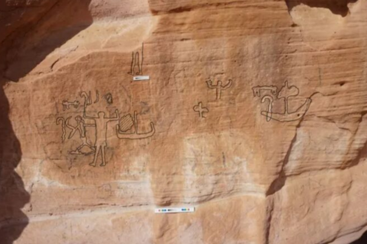 Gravura de 5 mil anos no Sinai revela cena de domínio egípcio 36 Gravura de 5 mil anos no Sinai revela cena de domínio egípcio