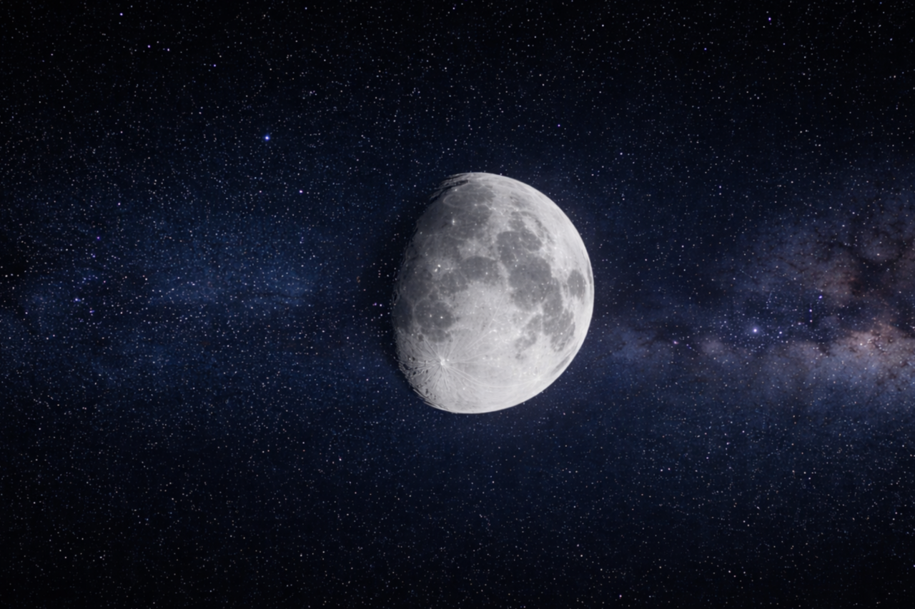 Fase da Lua hoje (09/01/2026) 1 Fase da Lua hoje (09/01/2026)