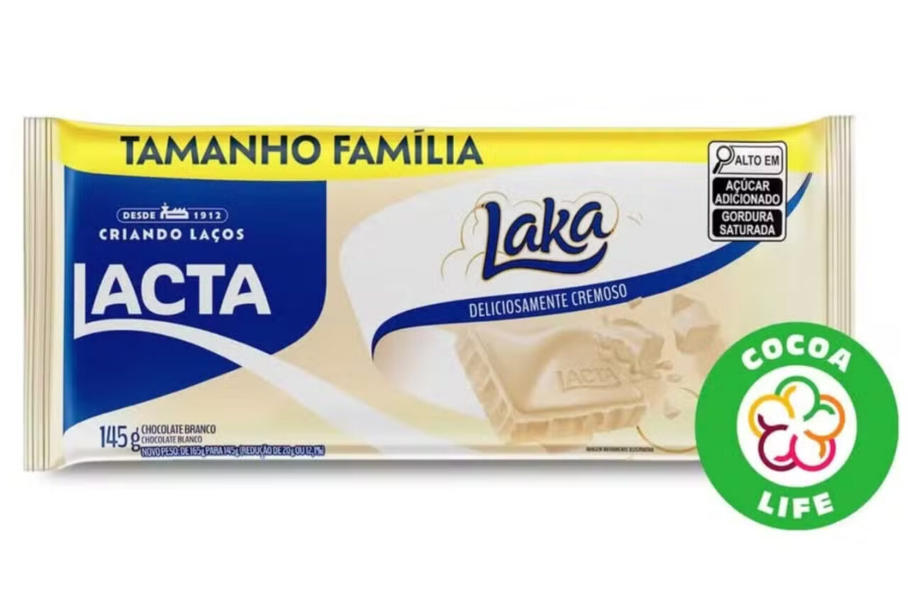 Anvisa determina recolhimento de chocolate Laka por erro na embalagem 10 hgb
