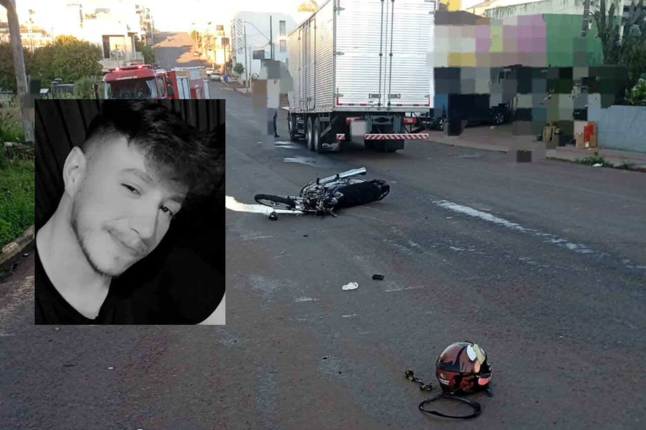 Motociclista de 33 anos morre em acidente entre moto e caminhão 1 ynbyth