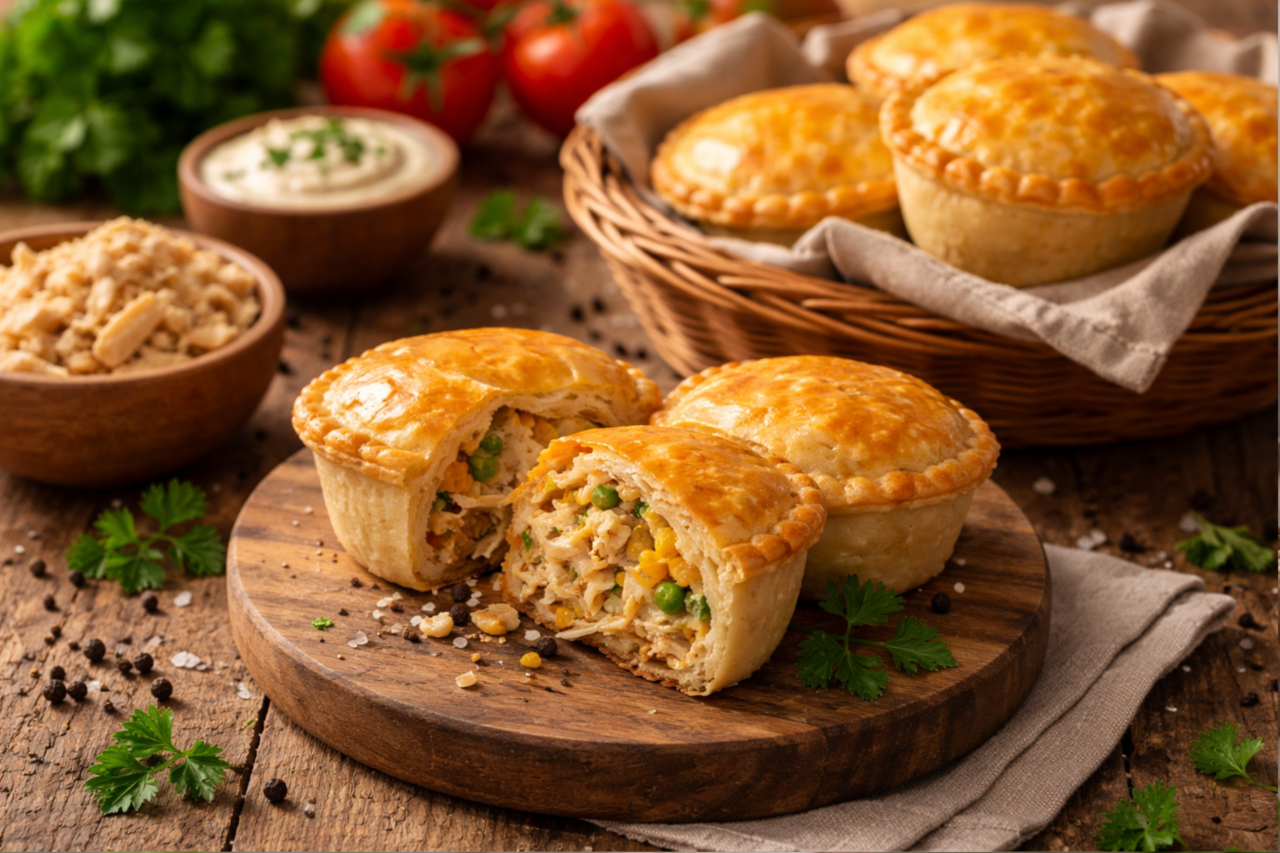 Empadinha de frango caseira: receita tradicional com massa que derrete na boca 3 Empadinha de frango caseira: receita tradicional com massa que derrete na boca
