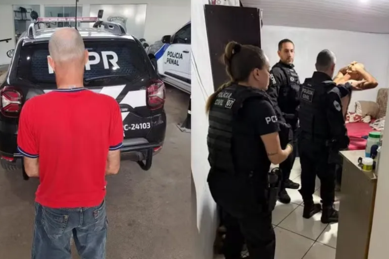 Homem de 46 anos é preso preventivamente em Cascavel, no Paraná, investigado por estupro de vulnerável contra as próprias filhas. Polícia Civil concluiu inquérito e encaminhou o caso ao Ministério Público.