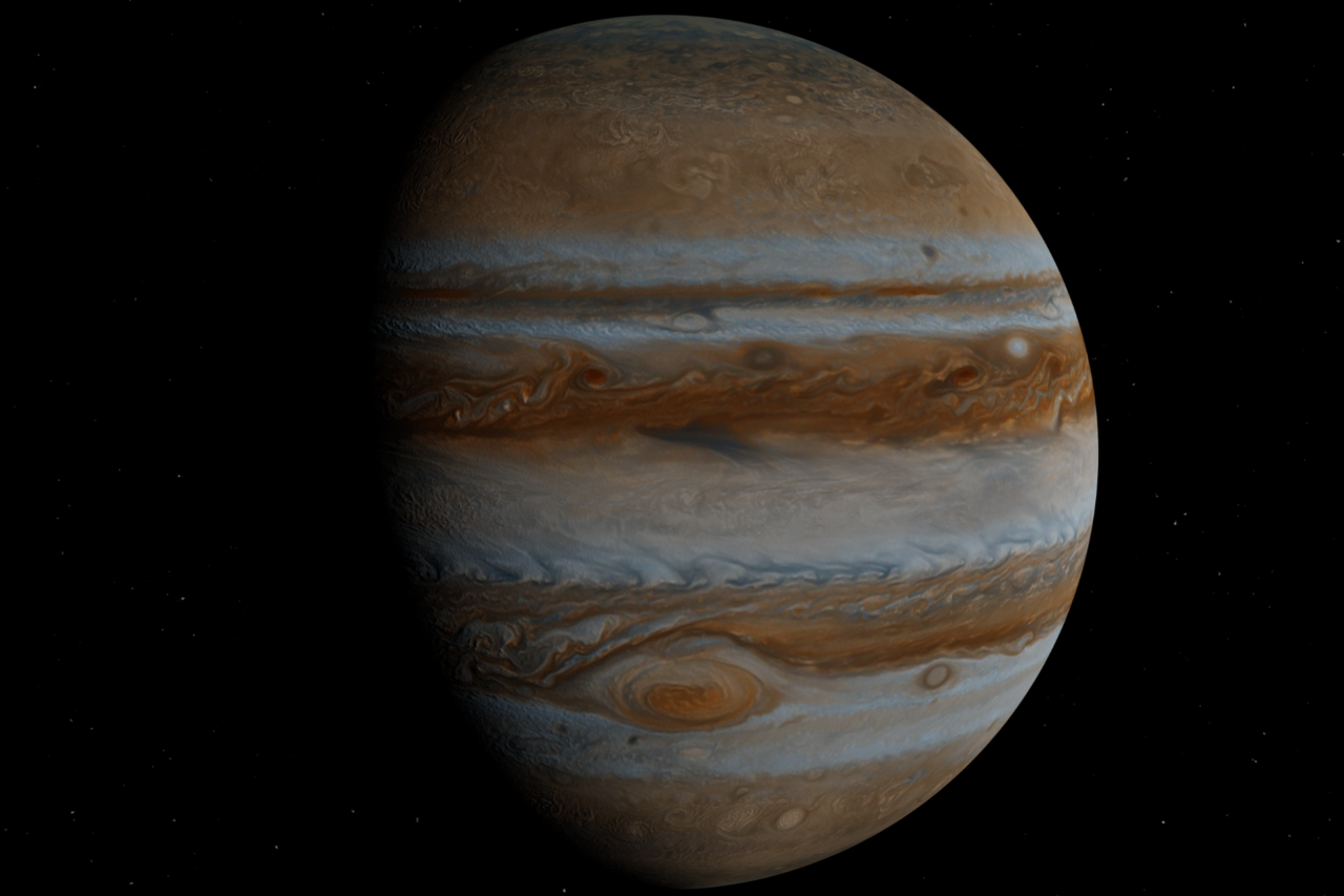 Novas medições indicam que Júpiter é ligeiramente menor do que estimativas antigas apontavam 1 crys 80