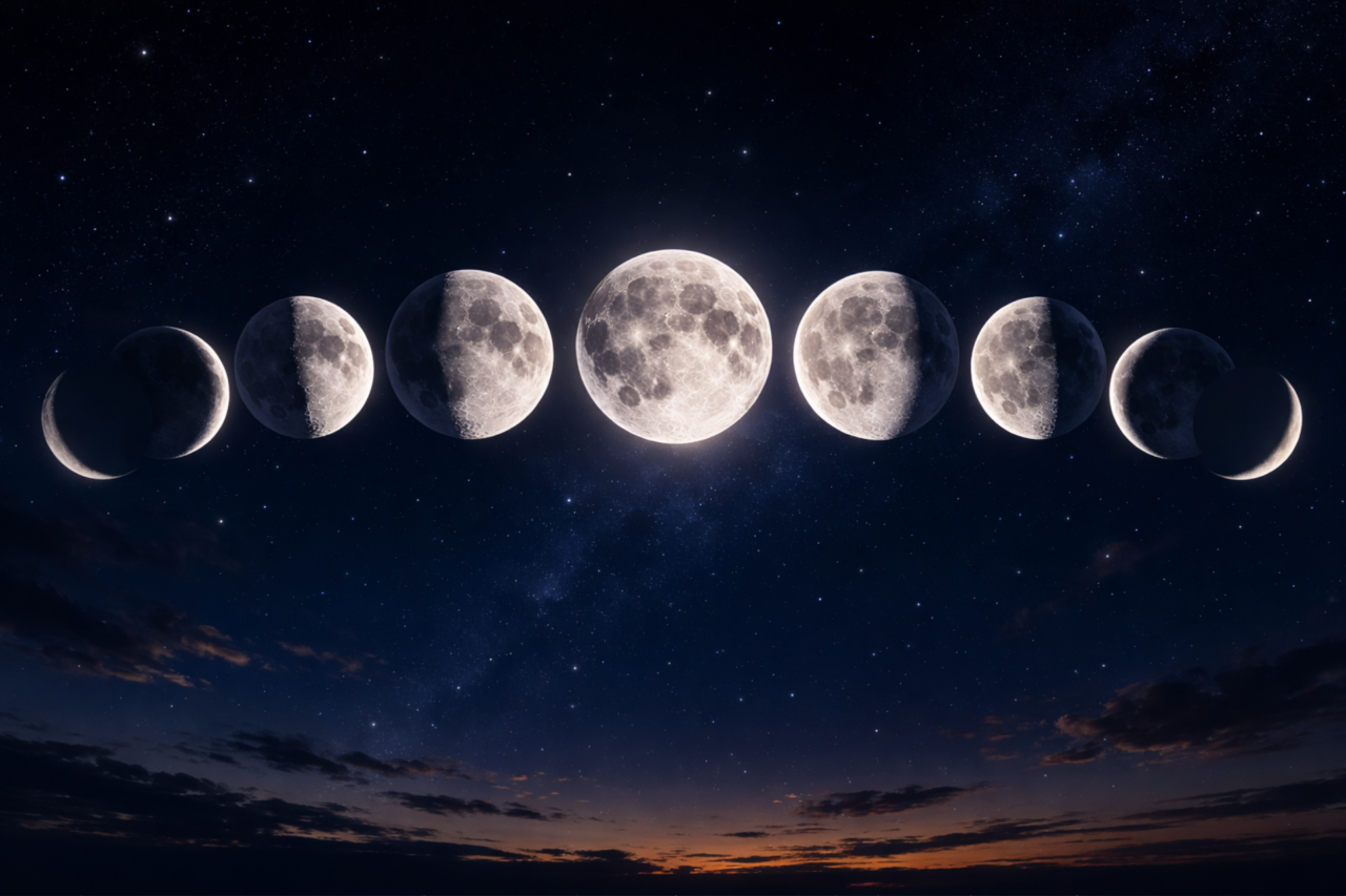 Fase da Lua hoje (24/02/2026) 3 Fase da Lua hoje (24/02/2026)