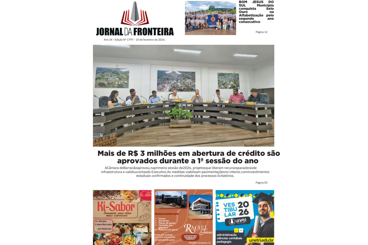 Edição 1797 – terça 10 de fevereiro de 2026 8 helo 26