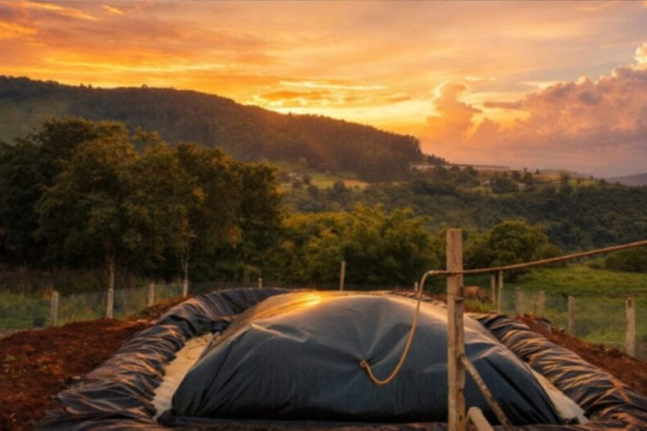 Família de Xaxim transforma esterco em energia e fertilizante e reduz custos na produção leiteira 3 Família de Xaxim transforma esterco em energia e fertilizante e reduz custos na produção leiteira