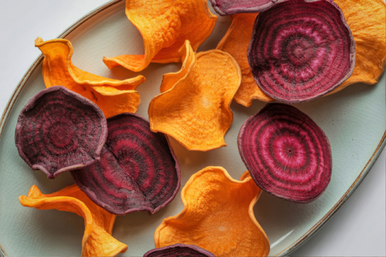 Chips de legumes crocantes: receita saudável, prática e cheia de sabor 3 Chips de legumes crocantes: receita saudável, prática e cheia de sabor