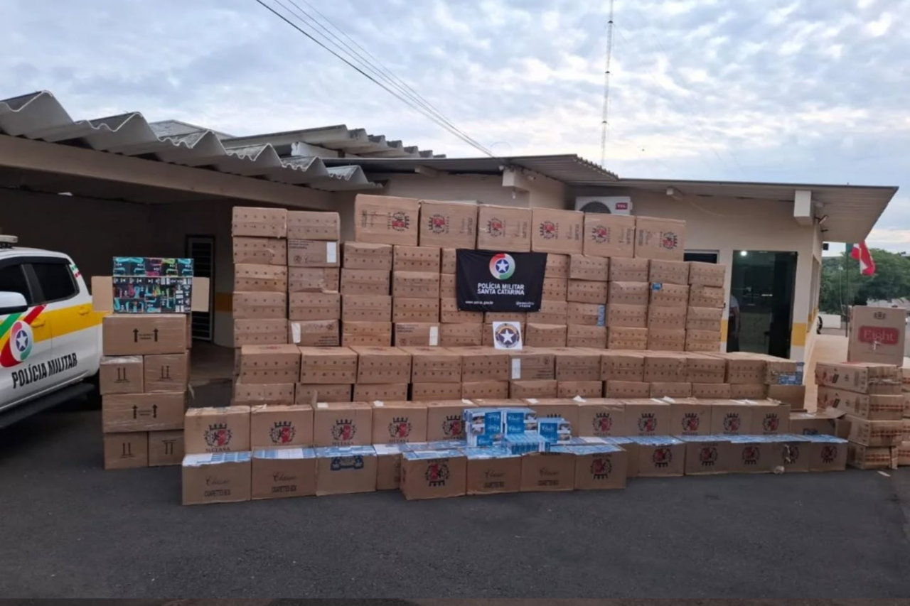 Polícia apreende carga de contrabando avaliada em mais de R$ 1,2 milhão 3 Heloisa L 24 1