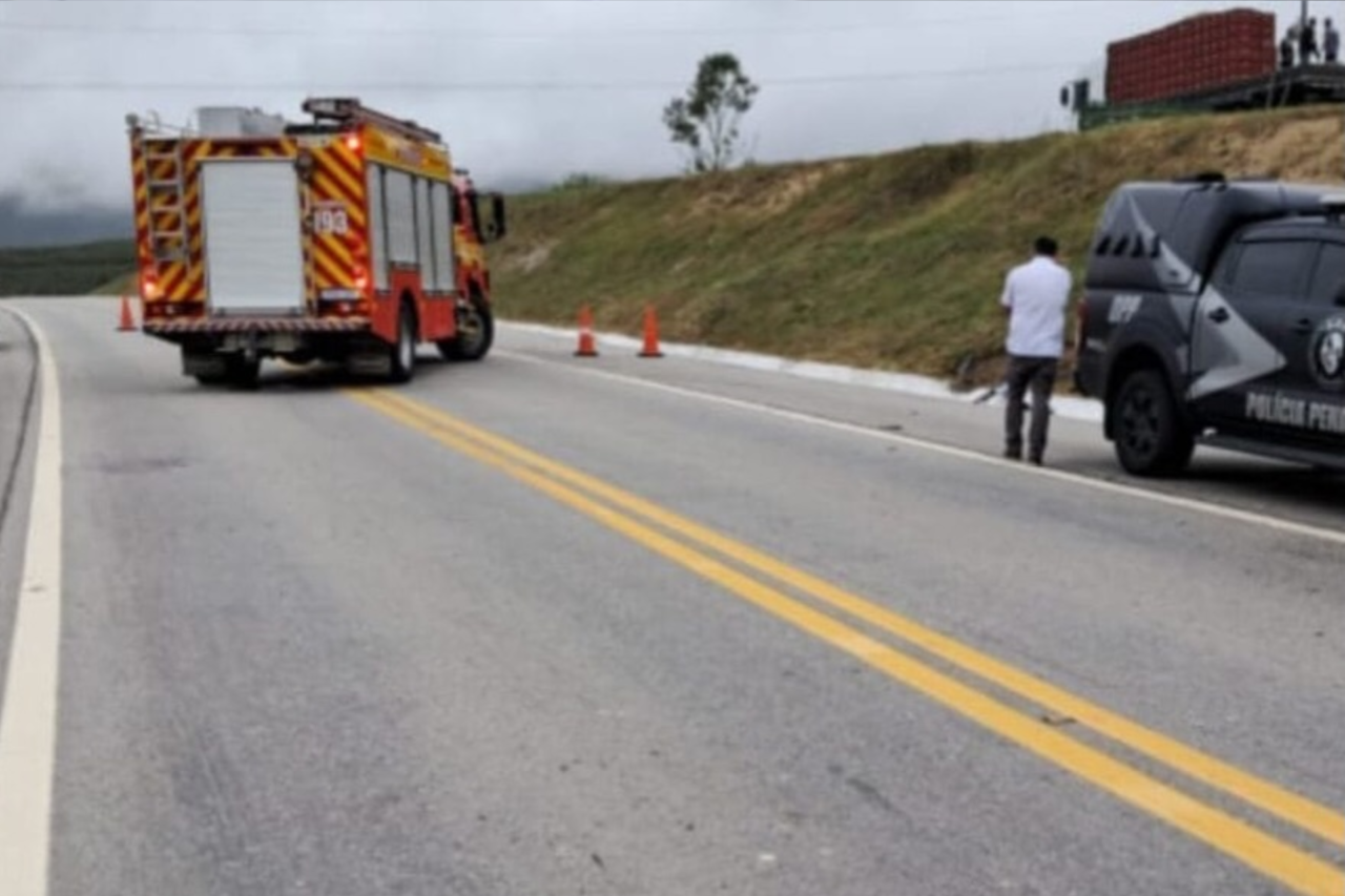 Capotamento na BR-282 deixa recém-nascida com suspeita de traumatismo craniano em Bom Retiro 3 Capotamento na BR-282 deixa recém-nascida com suspeita de traumatismo craniano em Bom Retiro
