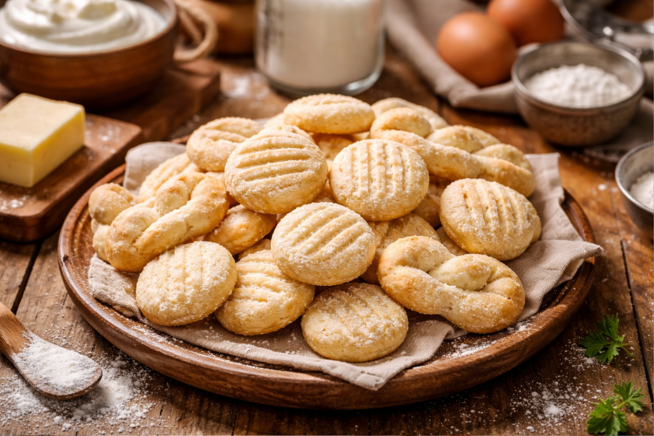 Bolacha de nata das avós: macia e perfeita para o café da tarde 3 Bolacha de nata das avós: macia e perfeita para o café da tarde