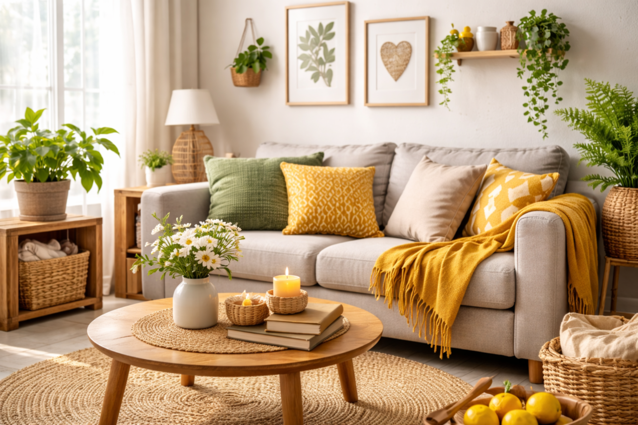 Decoração simples e barata: ideias criativas 24 Heloisa L 6