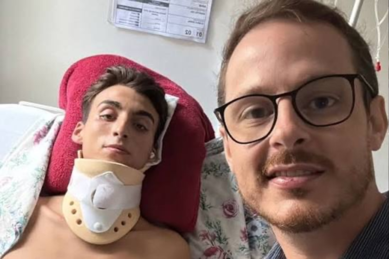 Jovem com lesão na medula recebe tratamento inovador com polilaminina em hospital de Santa Catarina 3 Jovem com lesão na medula recebe tratamento inovador com polilaminina em hospital de Santa Catarina