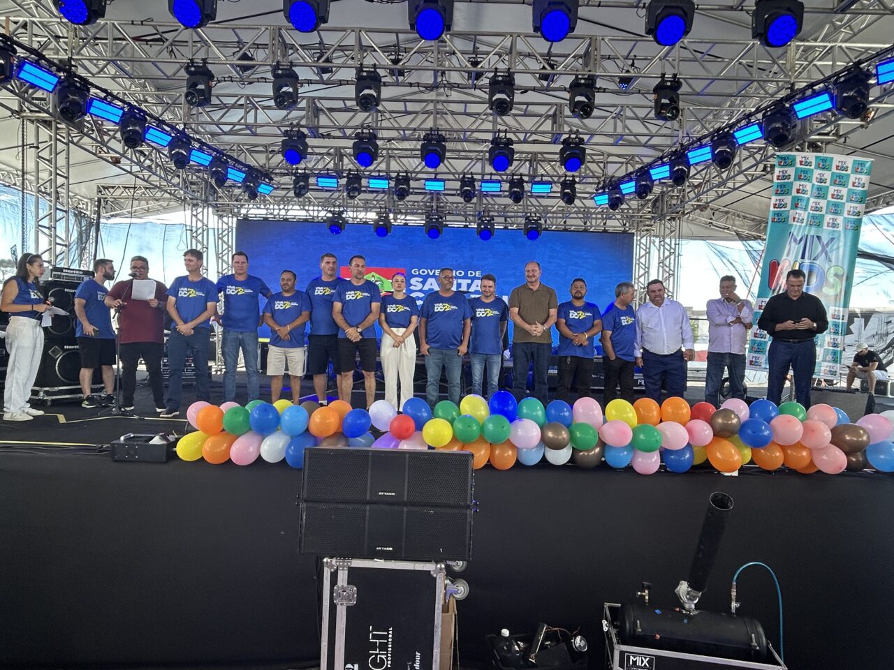 Mais de 30 mil pessoas participaram dos três dias de festa pelos 72 anos de Dionísio Cerqueira 27 IMG 7357