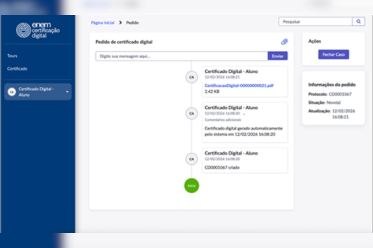 Plataforma do Inep libera certificado digital do ensino médio para quem usou o Enem 2025 como certificação 6 crys 33