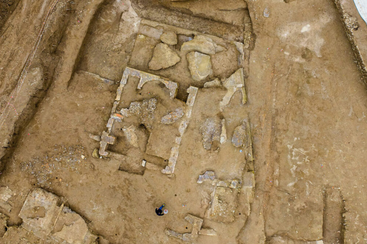 Escavação na Via Ostiense revela novos edifícios funerários da Roma Imperial 3 Escavação na Via Ostiense revela novos edifícios funerários da Roma