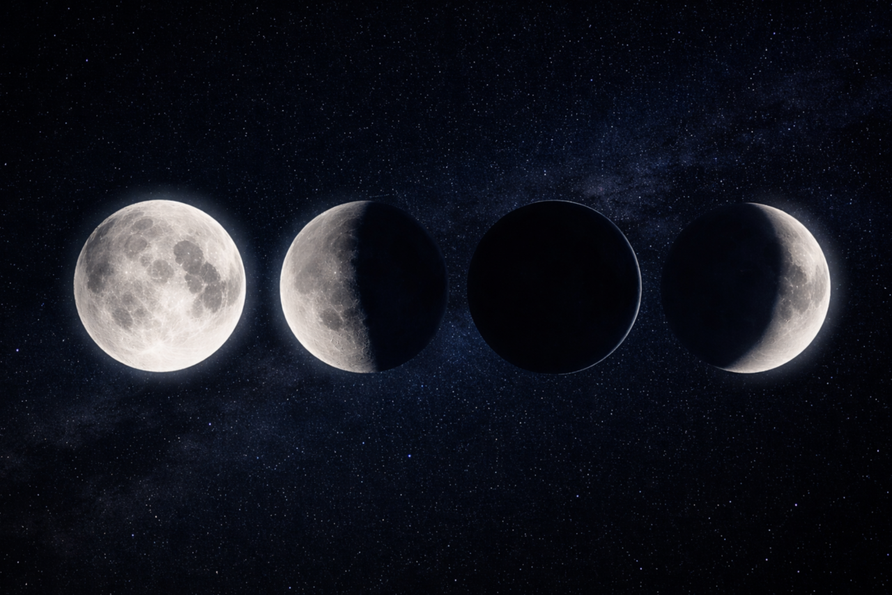 Fase da Lua hoje (19/03/2026) 3 Fase da Lua hoje (19/03/2026)