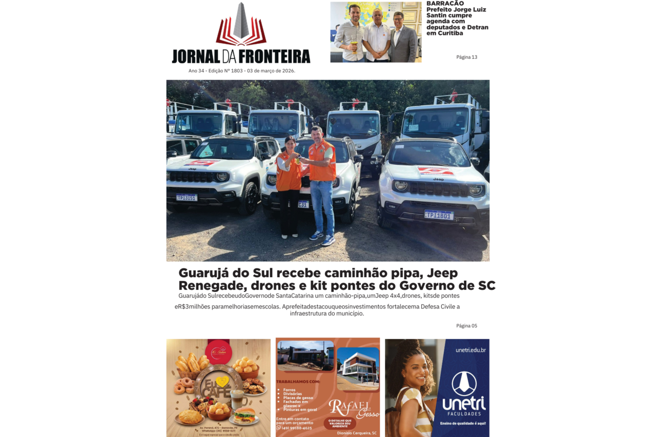 Edição 1803 – terça 03 de março de 2026 5 helo 23