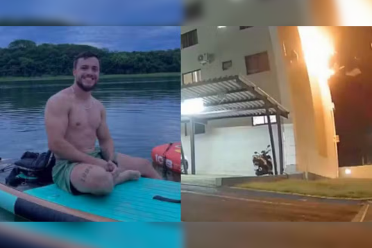 Personal trainer morre após explosão deixar 90% do corpo queimado 1 Personal trainer morre após explosão em apartamento em Foz do Iguaçu