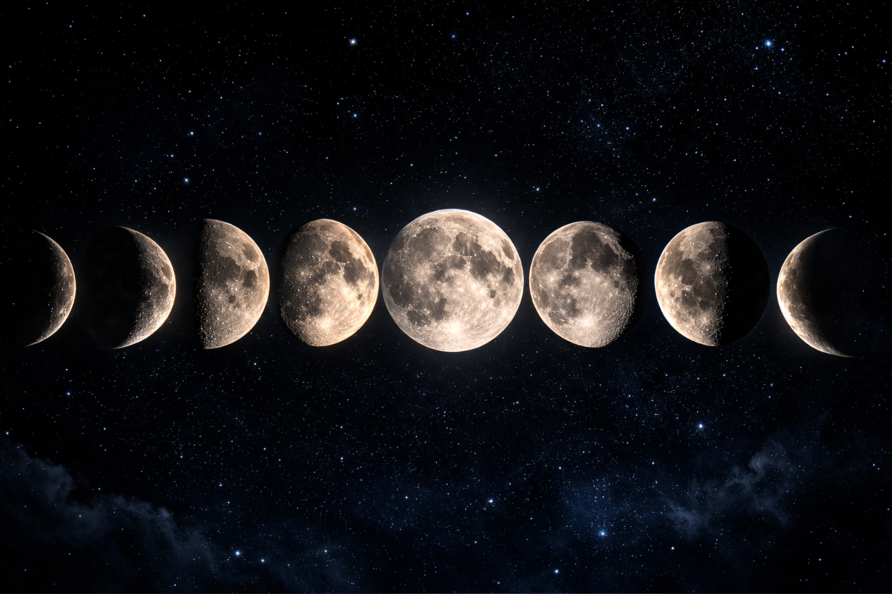 Fase da Lua hoje (09/03/2026) 3 Fase da Lua hoje (09/03/2026)