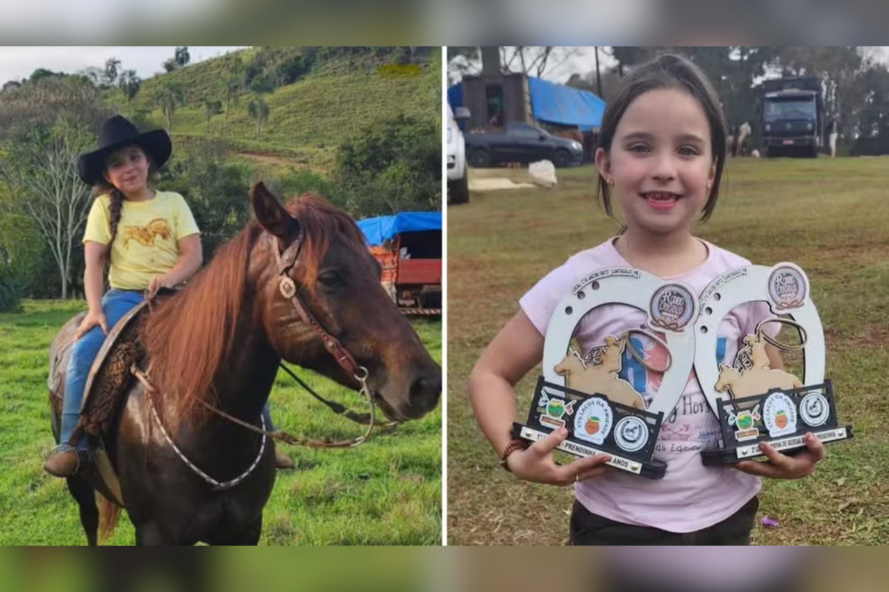 Criança morre após queda de cavalo em evento esportivo no Paraná 3 Criança morre após queda de cavalo em evento esportivo no Paraná